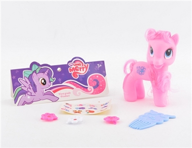 1 only evade glue Ma Baoli horse with accessories stickers - OBL685920