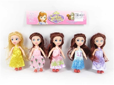 High grade 6 inch solid body Sophia barbie 5 orange - OBL685942