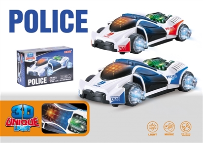 3D灯光警车 - OBL686230