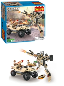 一变二军事系列/238PCS冲锋猛禽 - OBL686453