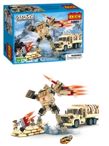 一变二军事系列/283PCS火速吉普 - OBL686454