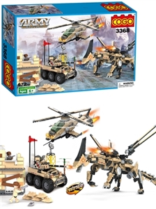 一变二军事系列/672PCS猎龙突击队 - OBL686460