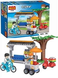 新城市系列-送外卖154pcs - OBL686489