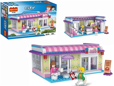 新城市系列-小型超市313pcs - OBL686496