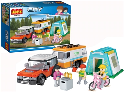 新城市系列-野营车365pcs - OBL686500