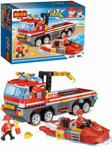 新城市系列-消防海上救援车354pcs - OBL686501