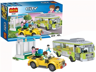 新城市系列-公交车423pcs - OBL686502