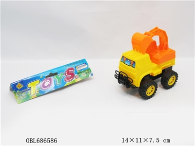 惯性实色工程车 - OBL686586
