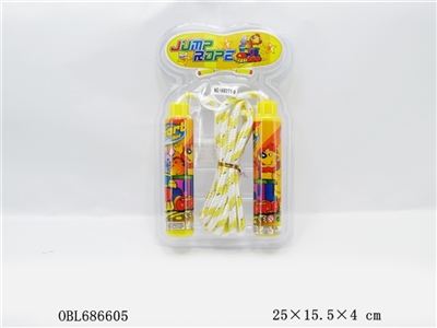 The cartoon jumping rope - OBL686605