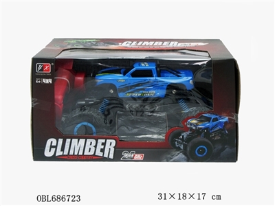 2.4 GHz1:18 of climbing car (picard) English package 2 grain of disposable batteries Rechargeable ba - OBL686723