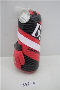 Small sandbags with boxing gloves in the English language - OBL686809