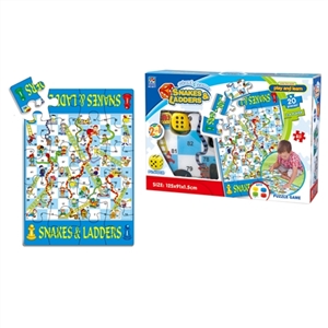 English snake chess puzzle carpet - OBL686936