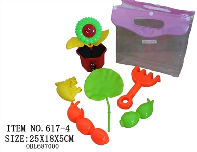 9 PCS toys and flowers - OBL687000