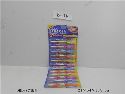 12 one card toothbrush - OBL687195