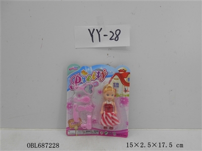 3.5 -inch barbie covered five times - OBL687228