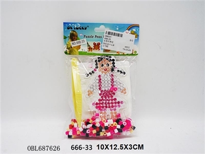 The girl shape spell beans - OBL687626