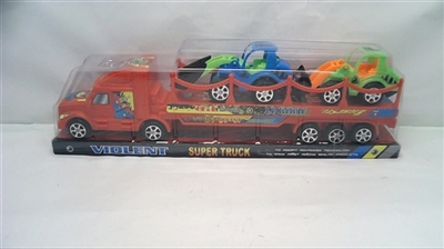 惯性拖栏带卡通工程车2只 - OBL687819