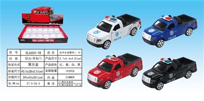 The police car 1:32 pickup alloy - OBL687849