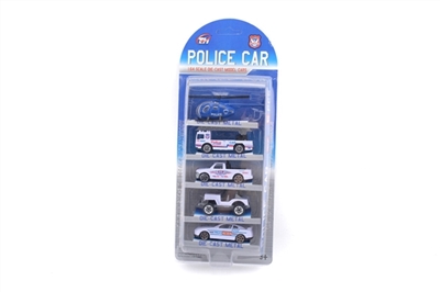 Police 1:6 slide 4 alloy car 5 only - OBL687852
