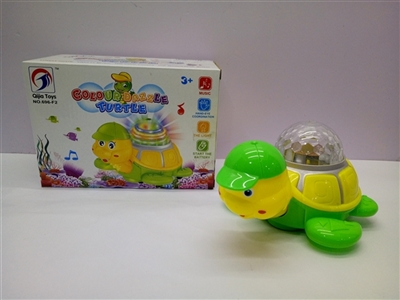 Universal turtle with music dazzle colour lights - OBL688014