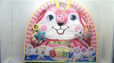 Baby game blanket (shape) the little white rabbit - OBL688015