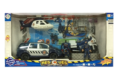 Slide the police suit/commercial vehicles, small aircraft, scooters, soldiers and accessories - OBL688078