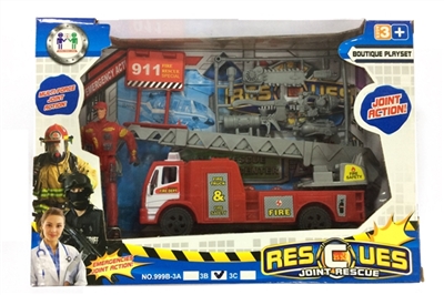 Fire suit/slide 01 fire truck, military and accessories - OBL688080