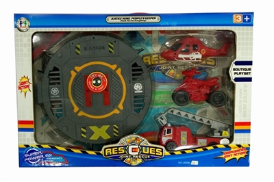 Fire suit/apron (package two button batteries, strip light, sound), small aircraft, pointed motorcyc - OBL688091
