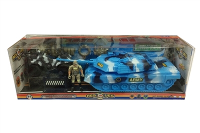 Military suit/slide large tanks, sand small motorcycle, soldiers and accessories - OBL688099