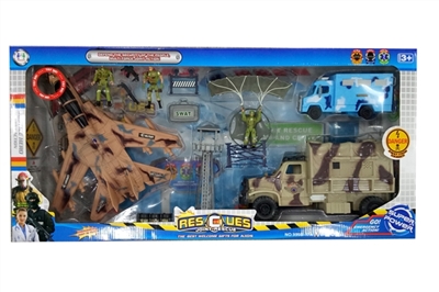 Military suit/taxiing aircraft (package two button batteries, strip light, sound), military vehicles - OBL688105