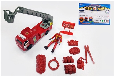 Fire suit/slide 01 fire truck, military and accessories - OBL688130