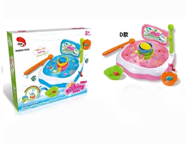 Parent-child fishing game (3 D color, orange) - OBL688261