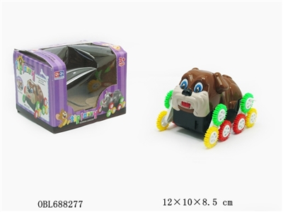 恶犬12彩轮电动翻斗车 - OBL688277