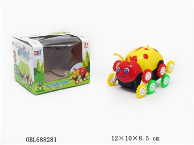 七星瓢虫12彩轮电动翻斗车 - OBL688281