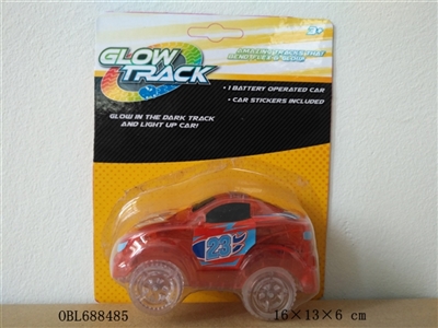 单只带灯轨道车 - OBL688485