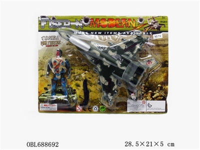 Back to the aircraft gun soldier - OBL688692