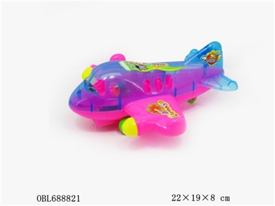 透明灯光拉线飞机 - OBL688821