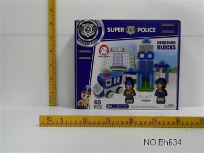 手提彩盒包装含2个警察人偶 - OBL688950