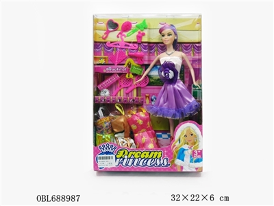 11寸实身睫毛芭比 - OBL688987