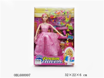 11寸实身睫毛关节手芭比 - OBL688997