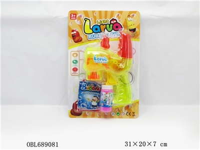 爆笑虫虫泡泡枪1瓶水+浓缩泡泡液2包 - OBL689081