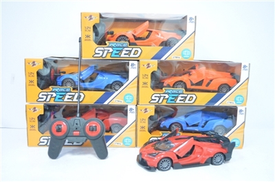 Saying, open the door remote control car (bugatti/lamborghini) 45. With lamp without electricity - OBL689170