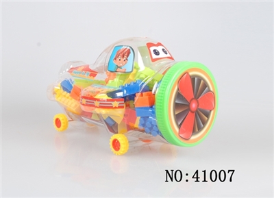 大飞机益智5#积木多色混装称重200克（80PCS+) - OBL690066