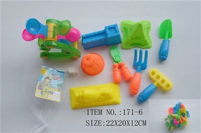 9PCS沙滩玩具 - OBL690561