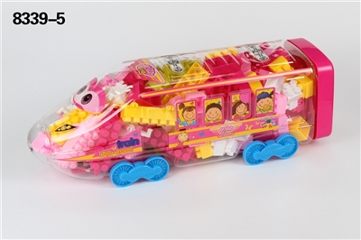 女孩系列-高铁益智类积木 - OBL690580