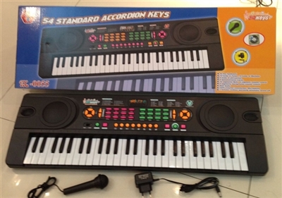 54 key with lamp the harp with a microphone - OBL691075