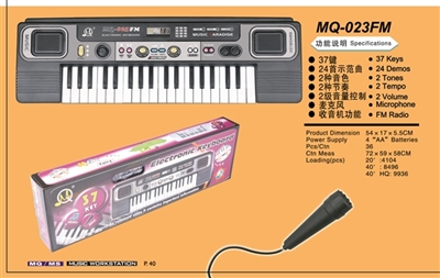 37 key keyboard (2 cases) - OBL691205