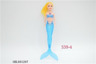 9寸马尾灯光美人鱼 - OBL691297