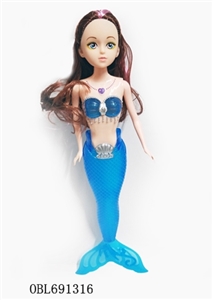 11寸灯光美人鱼 - OBL691316