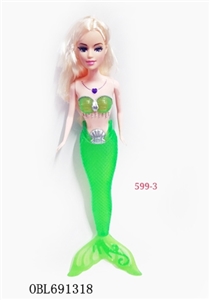 11寸灯光美人鱼 - OBL691318